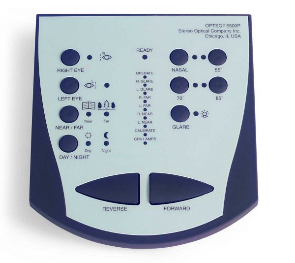 OPTEC 6500 control panel