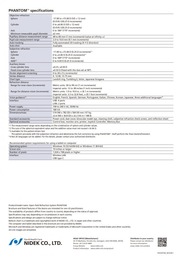 PHANTOM™ – SISTEMA DE REFRACÇÃO DE CAMPO ABERTO NIDEK MAIL_page-0007